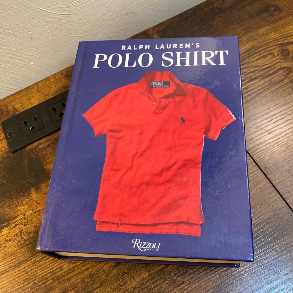 Ralph Lauren's Polo Shirt Rizzoli Hardcover Fashion History Coffee Table Book